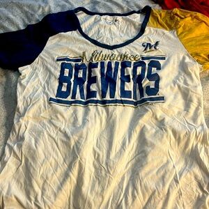 Brewers shirt it’s a 2xl but wears like a medium